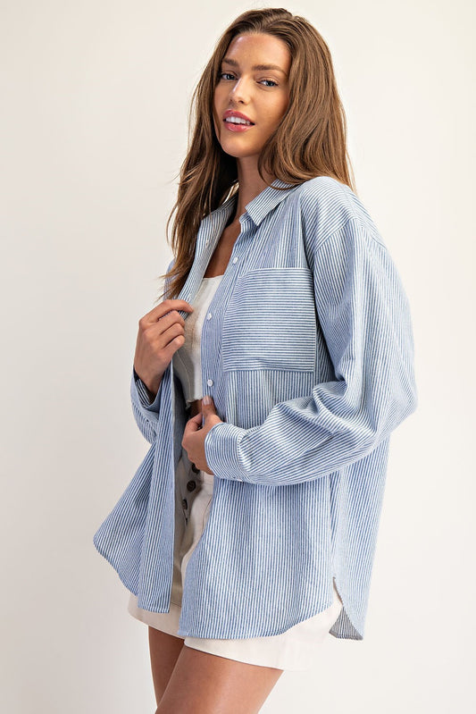 Clara Lobster Button Down