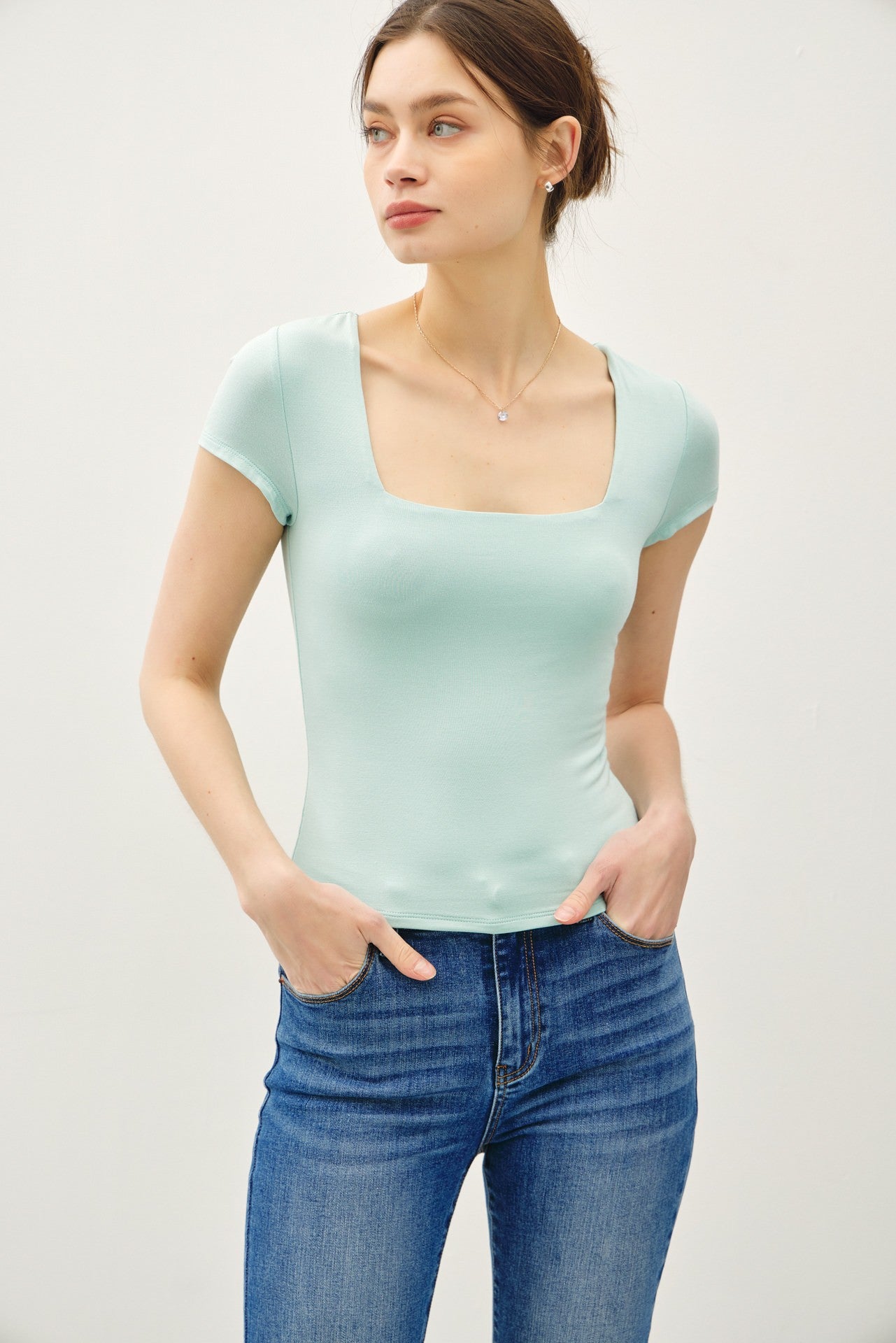 Tanna Square Neck Top