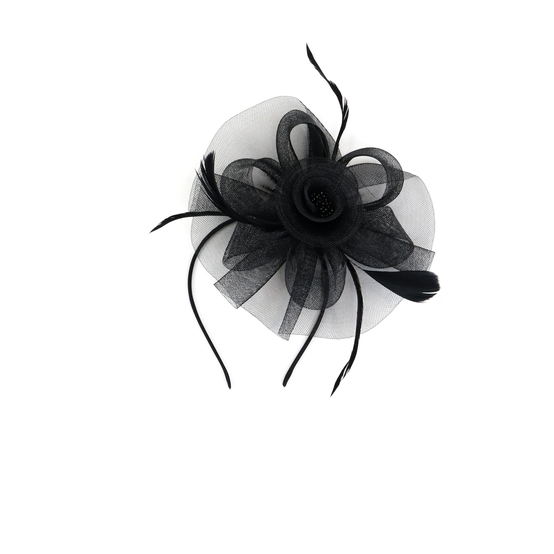 TheWindsorFascinatorBlack