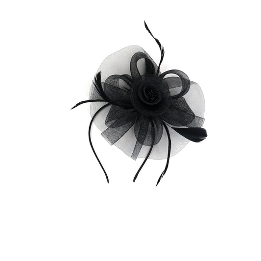 TheWindsorFascinatorBlack