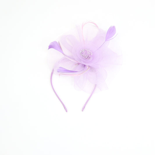 TheWindsorFascinatorLavender