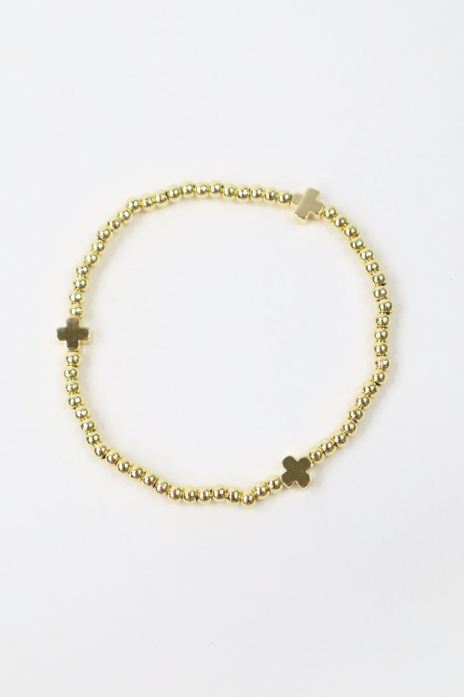 The Solid Gold Sunday Stacker Bracelet