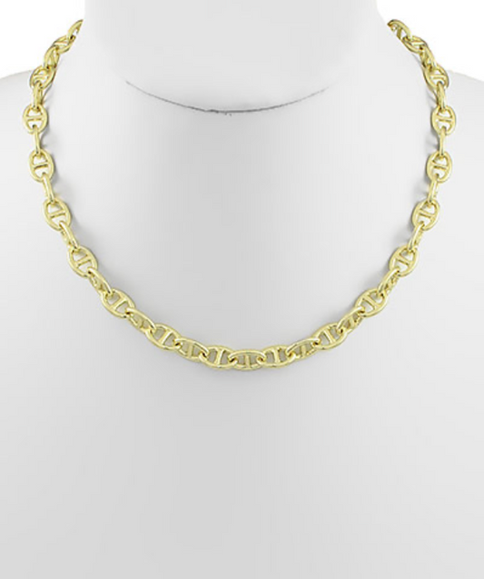 Tidebound Chain Link Necklace