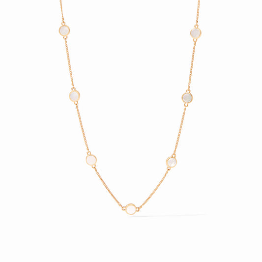 Julie Vos Valencia Delicate Station Necklace