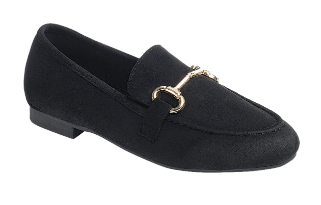 Paige Black Bit Loafer