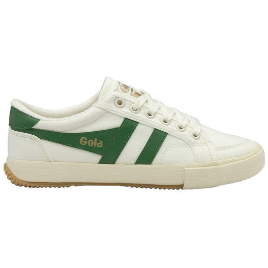 Vegan Gola Classics Women's Stratus Plimsoll Sneakers
Off White/Emerald