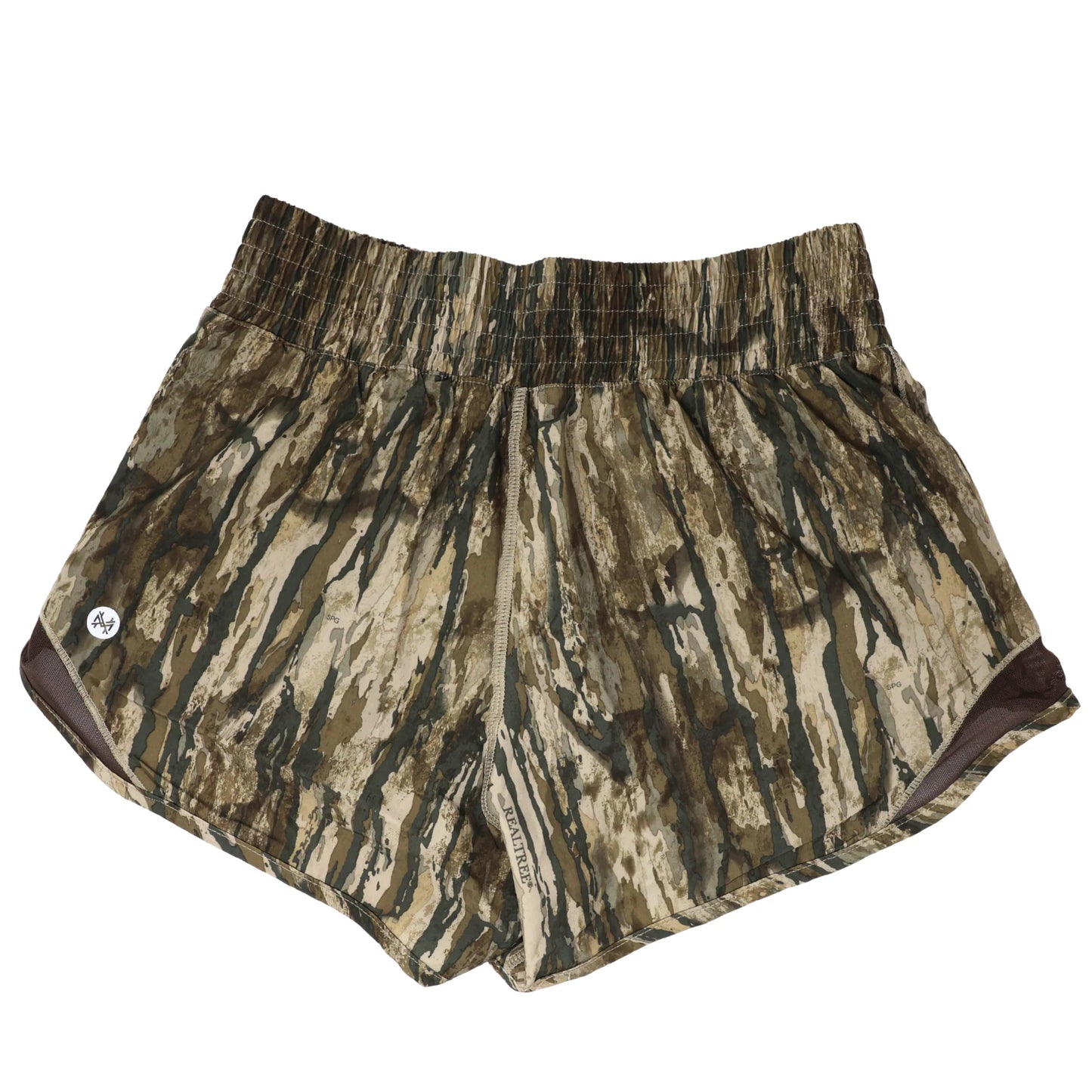 Mad Hatter Women's Everyday Shorts in real tree print 