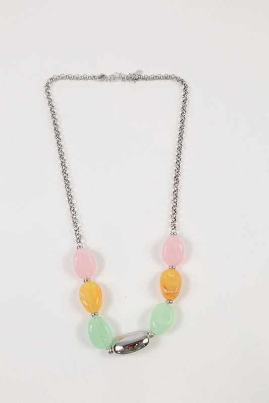 Sunset Sorbet Beaded Necklace