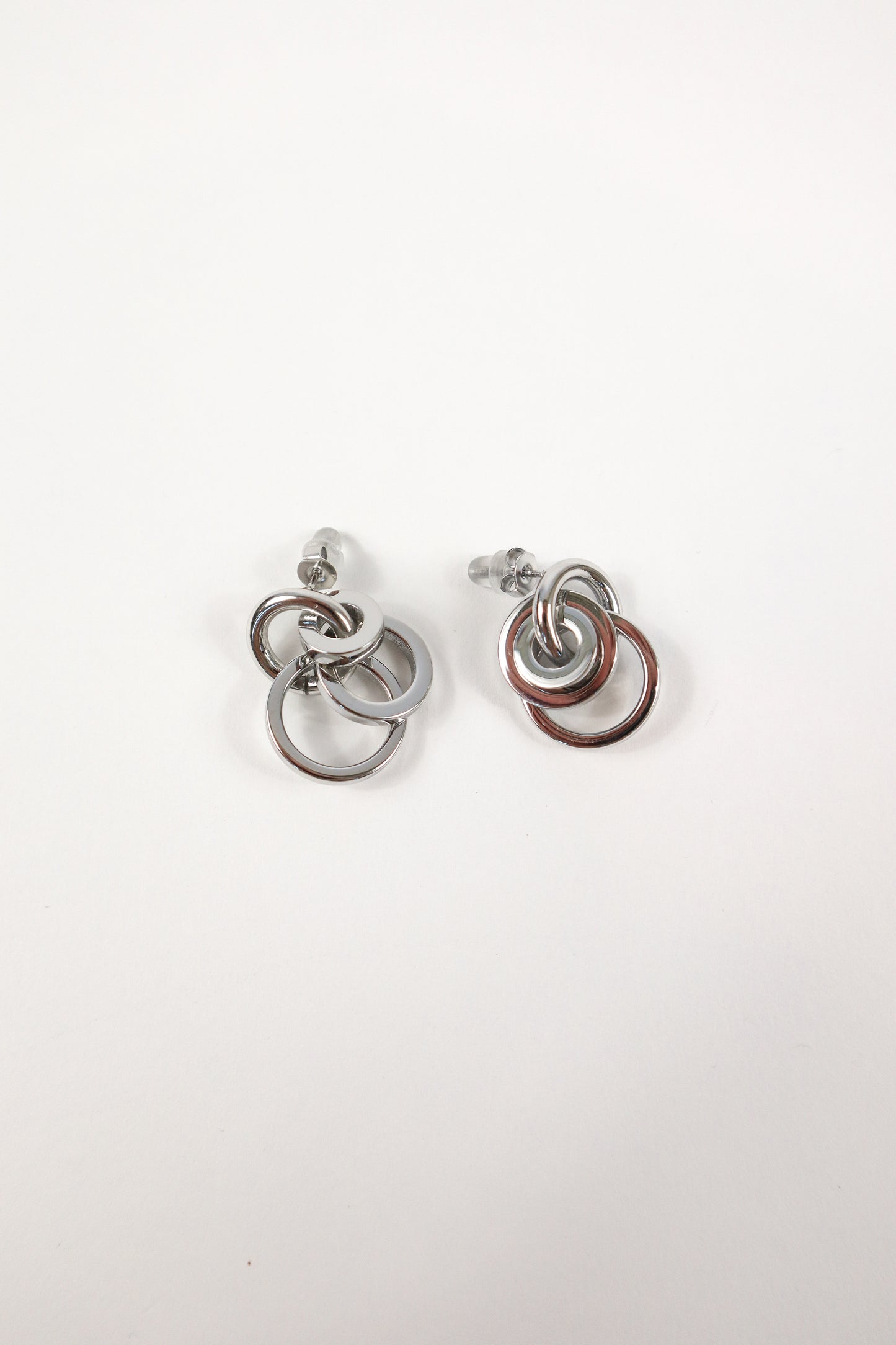 Interlink Radiance Hoop Earrings