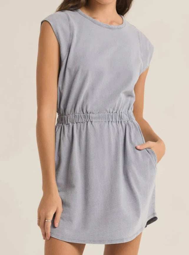Z Supply Paxton Knit Denim Dress
