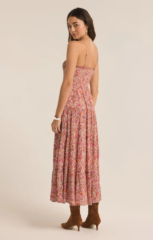 Z Supply Balos Lima Floral Midi Dress