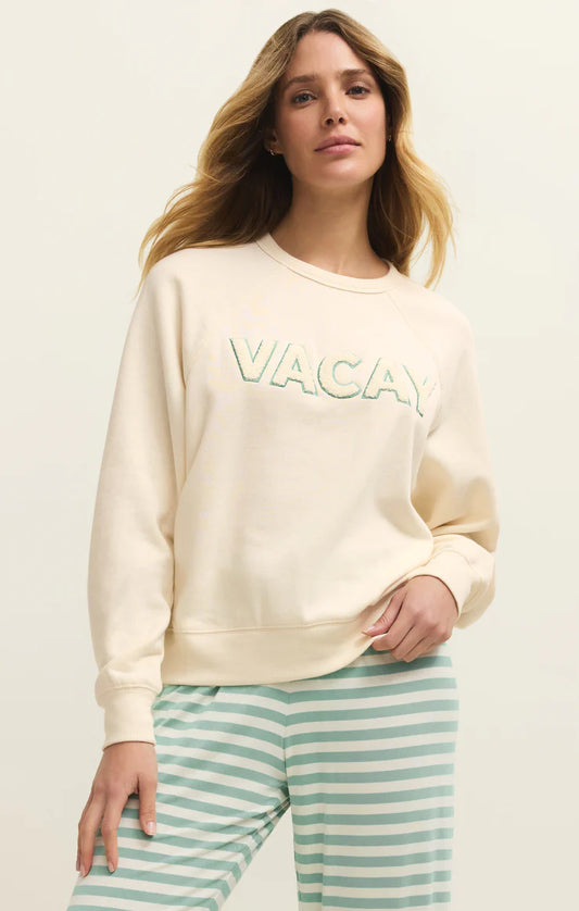 Z Supply Vacay Fleece Sweatshirt