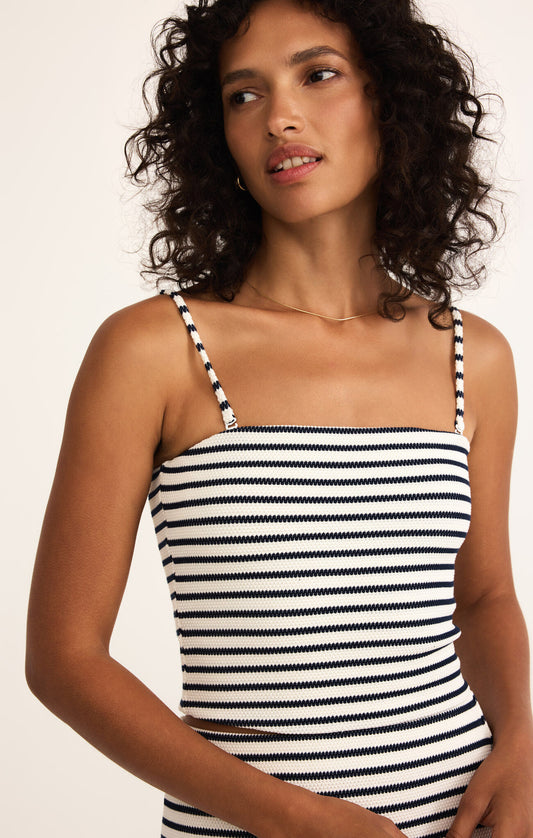 Z Supply Caffari Stripe Tube Top