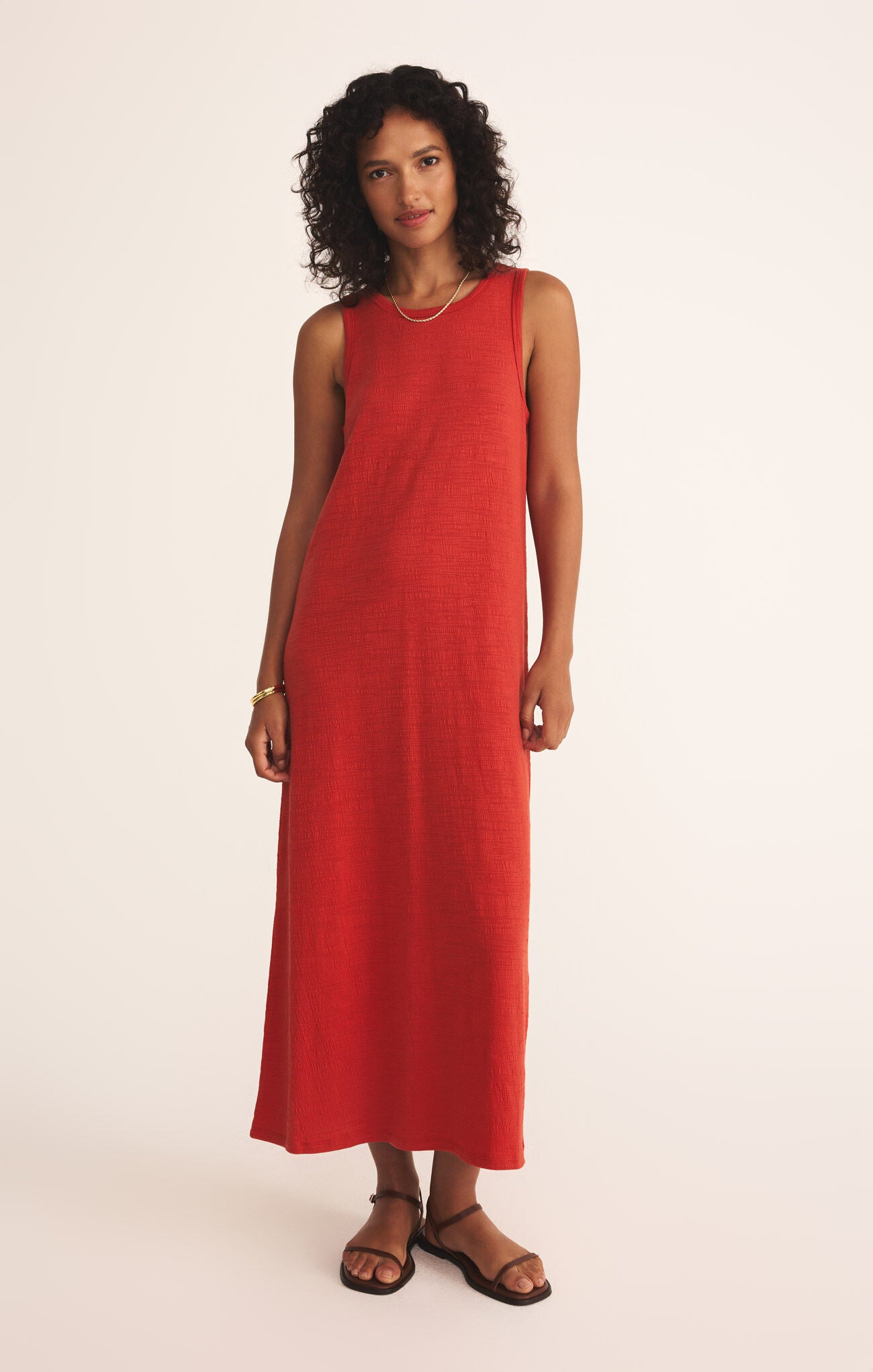 Z Supply Mystic Textured Midi Dress