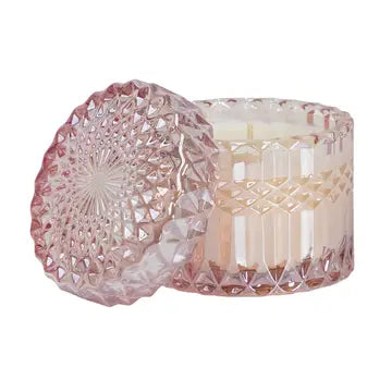 Pink Chiffon 8oz Petite Shimmer Candle