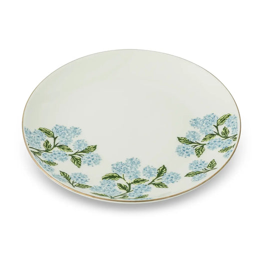 Blue Hydrangea Salad Plate