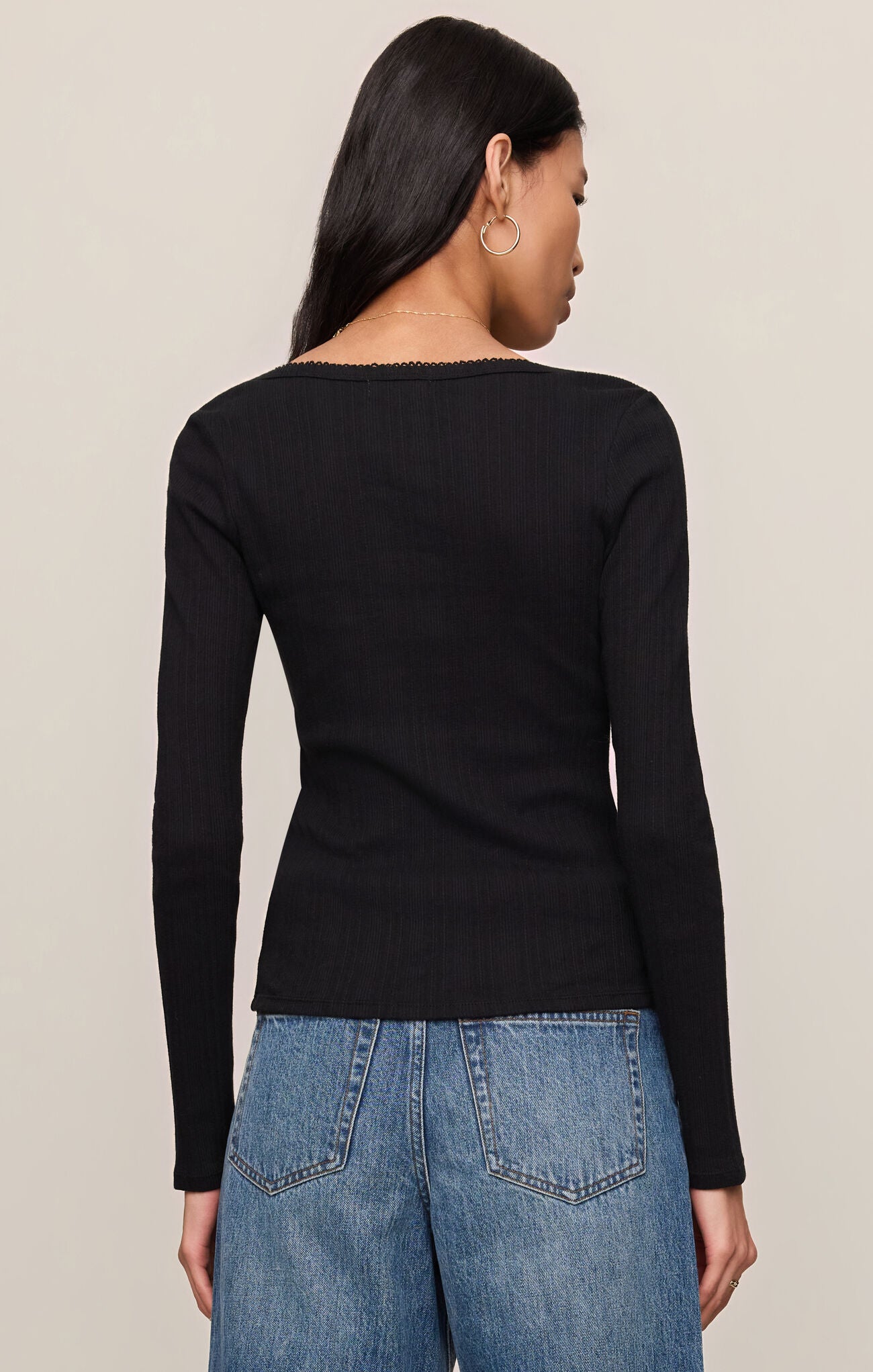Z Supply Audri Scalloped Top