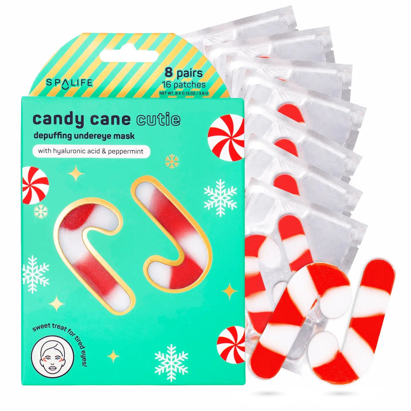 Candy Cane Cutie Eyepatches