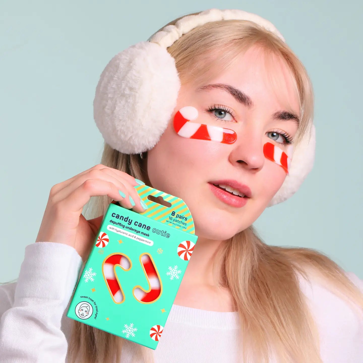 Candy Cane Cutie Eyepatches