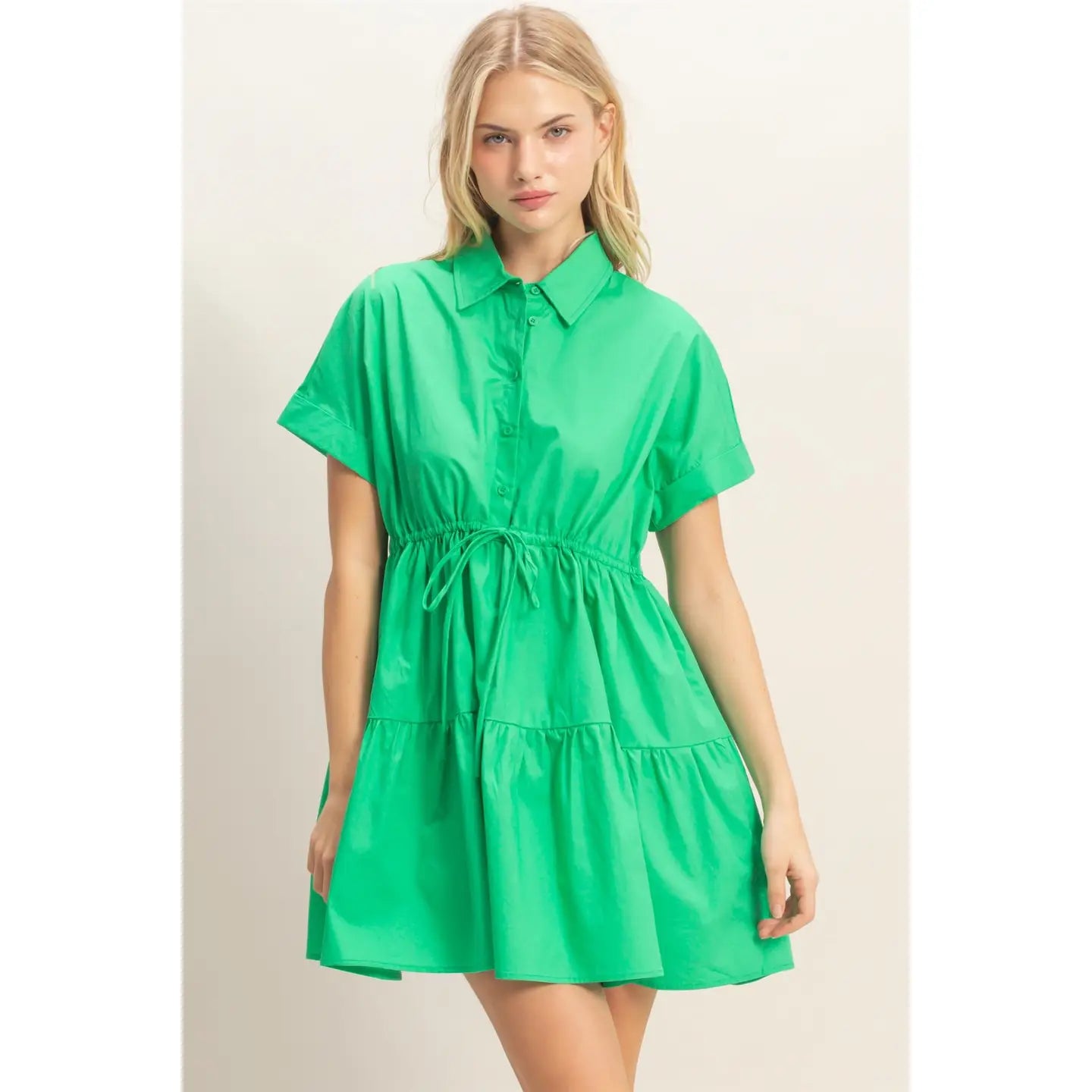 Riviera Cinch Shirt Dress