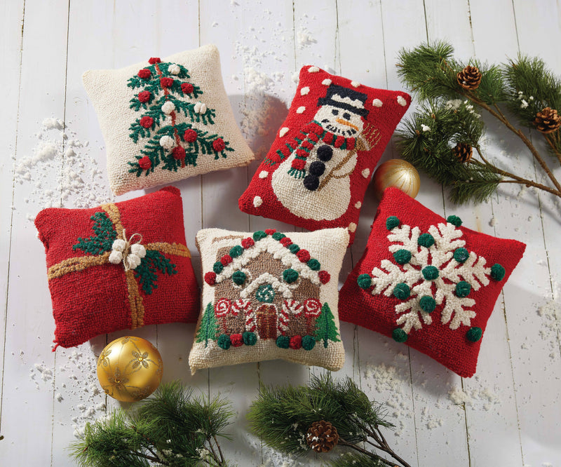 Xmas Present Hook Pillow