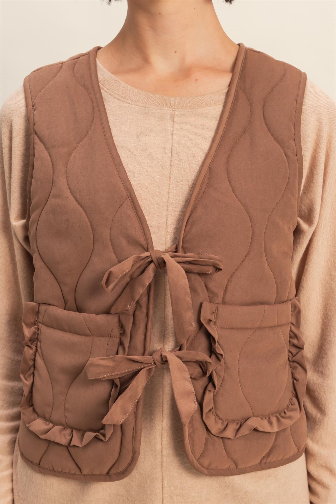 Lilia Quilted Vest