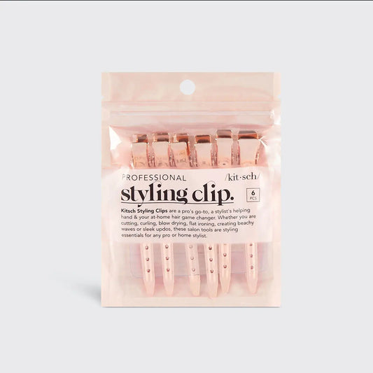 Rose Gold Styling Clips