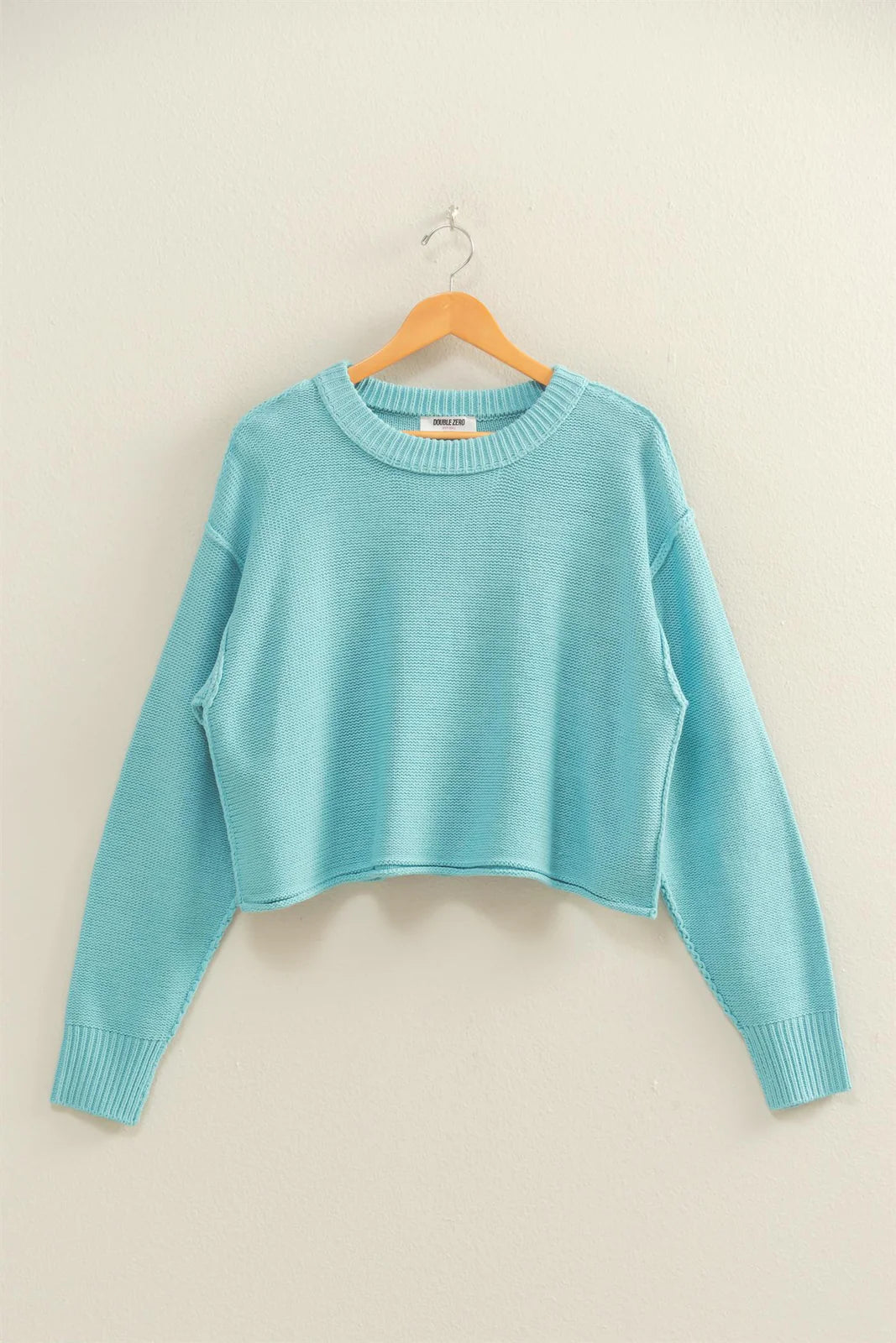 Cropped Oversized Sweater