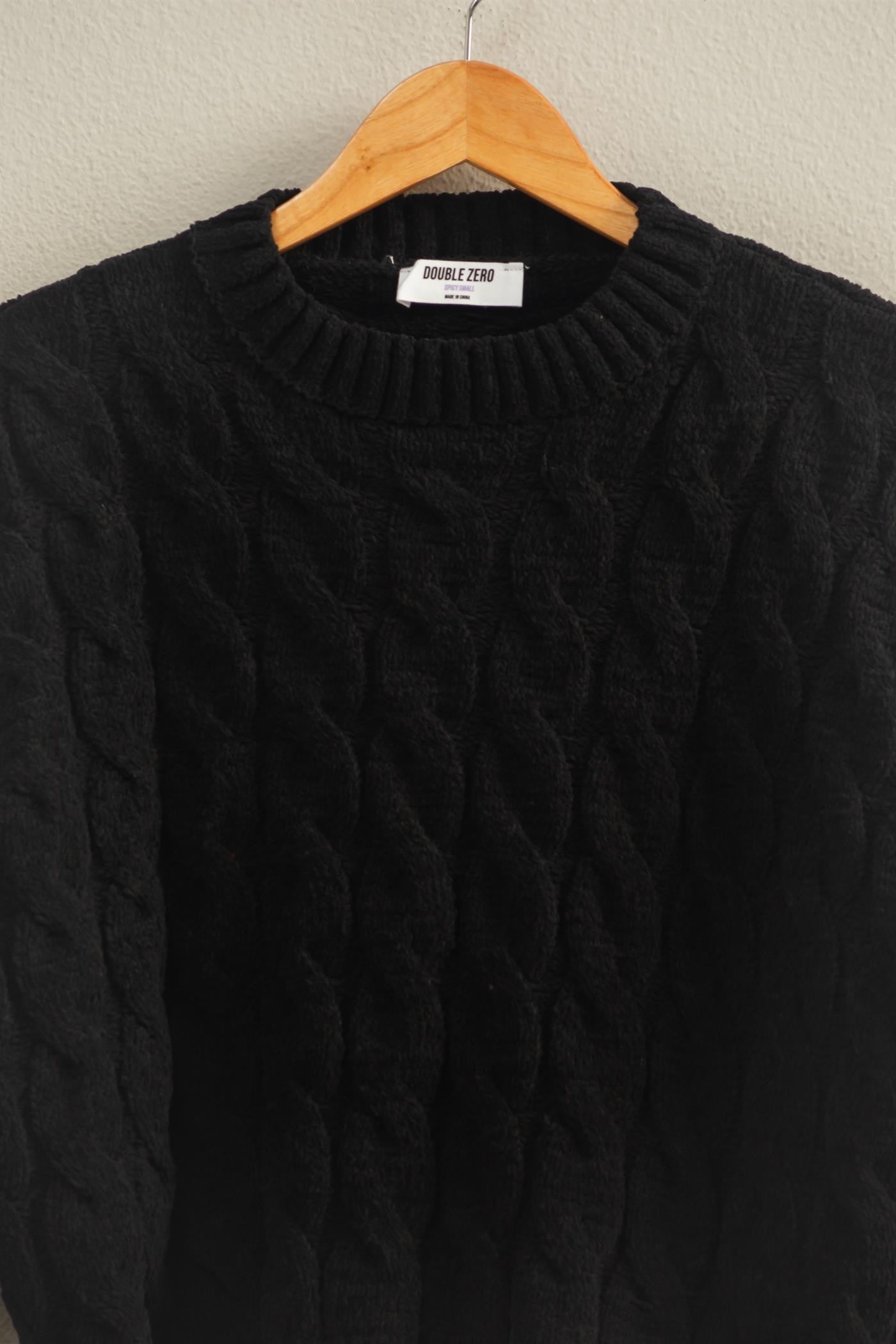 Christy Neck Cable-Knit Sweater