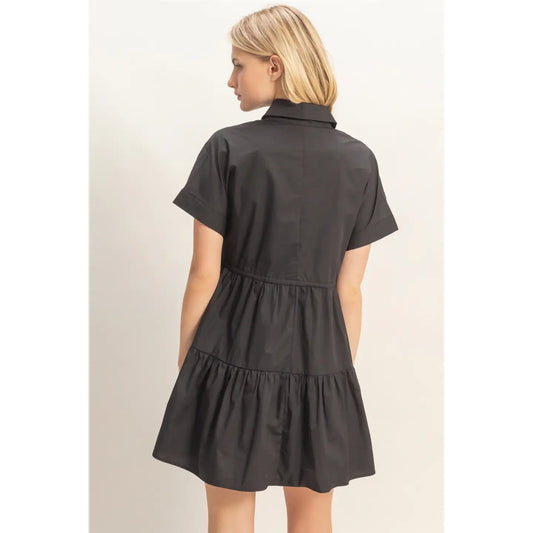 Riviera Cinch Shirt Dress