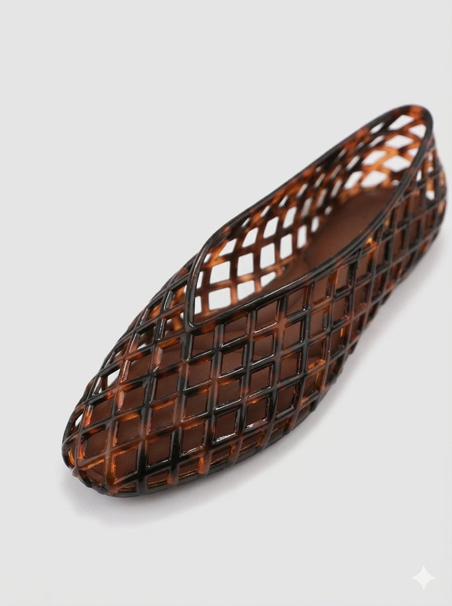 Cage Jelly Ballet Flat