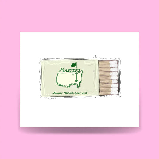 Master's Matchbox Print
