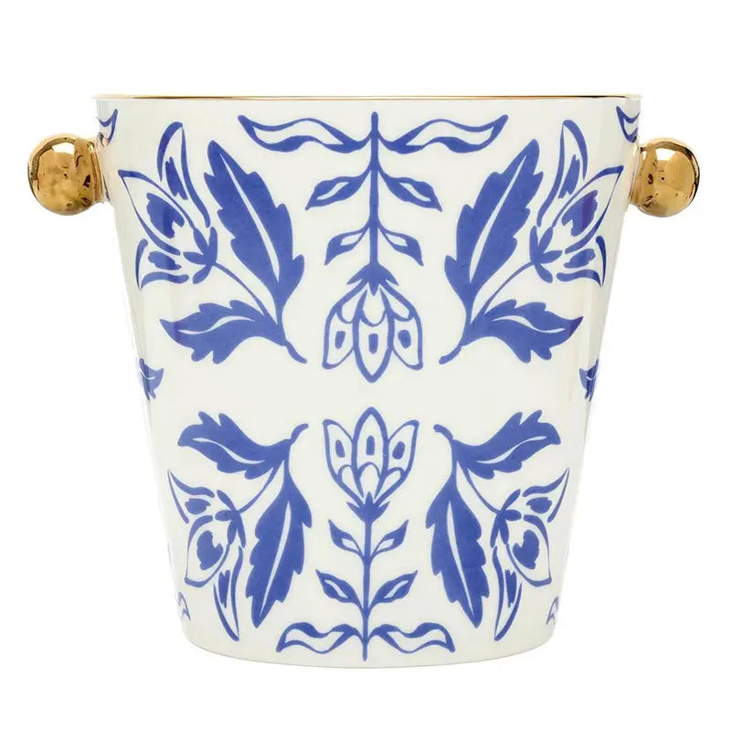 Damask Ceramic Cache Pot