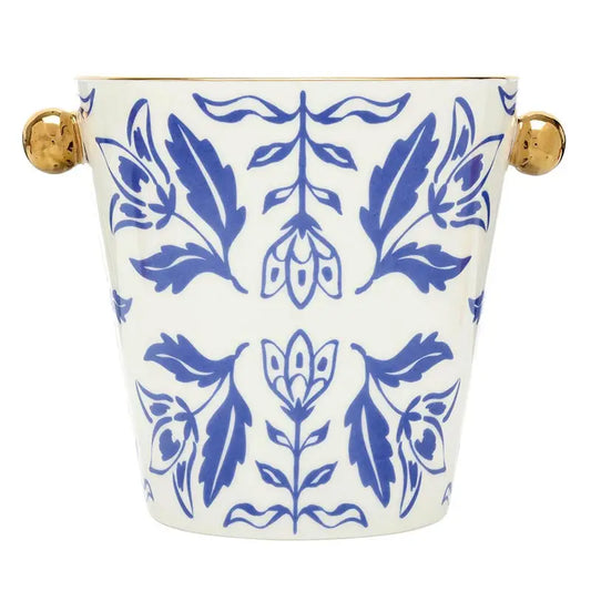 Damask Ceramic Cache Pot