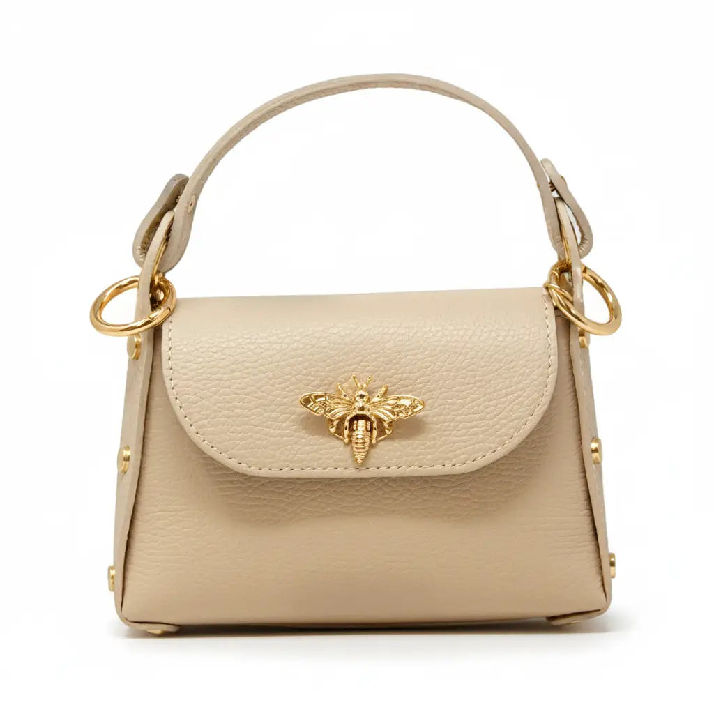 Bianca Bumblebee Italian Leather Mini Bag