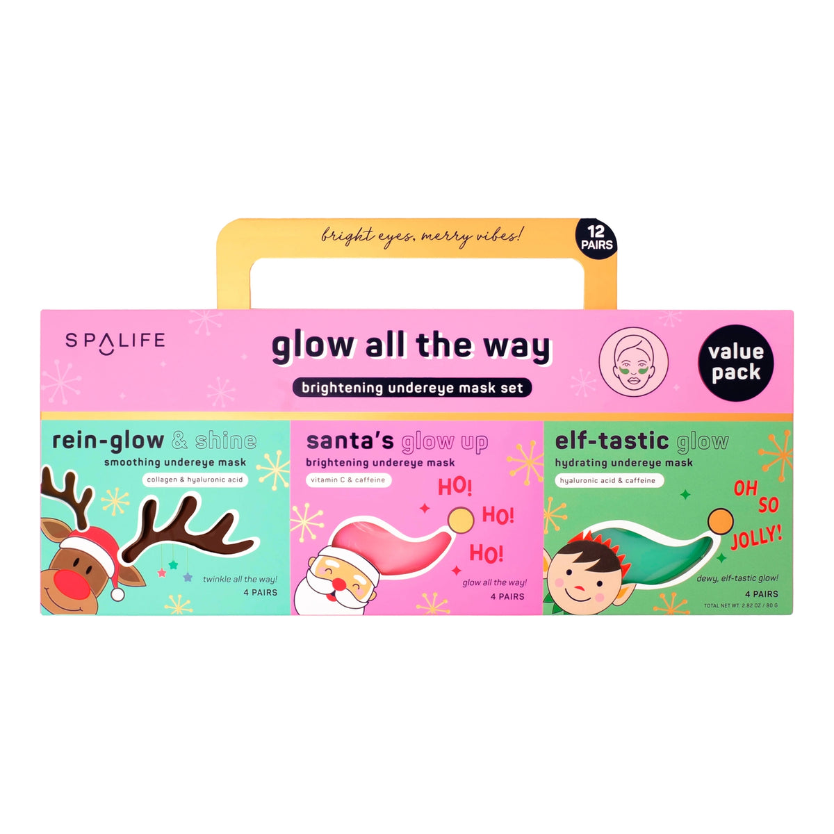 Glow All the Way Undereye Mask Set