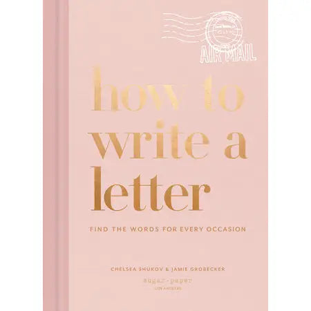How to Write A Letter Book