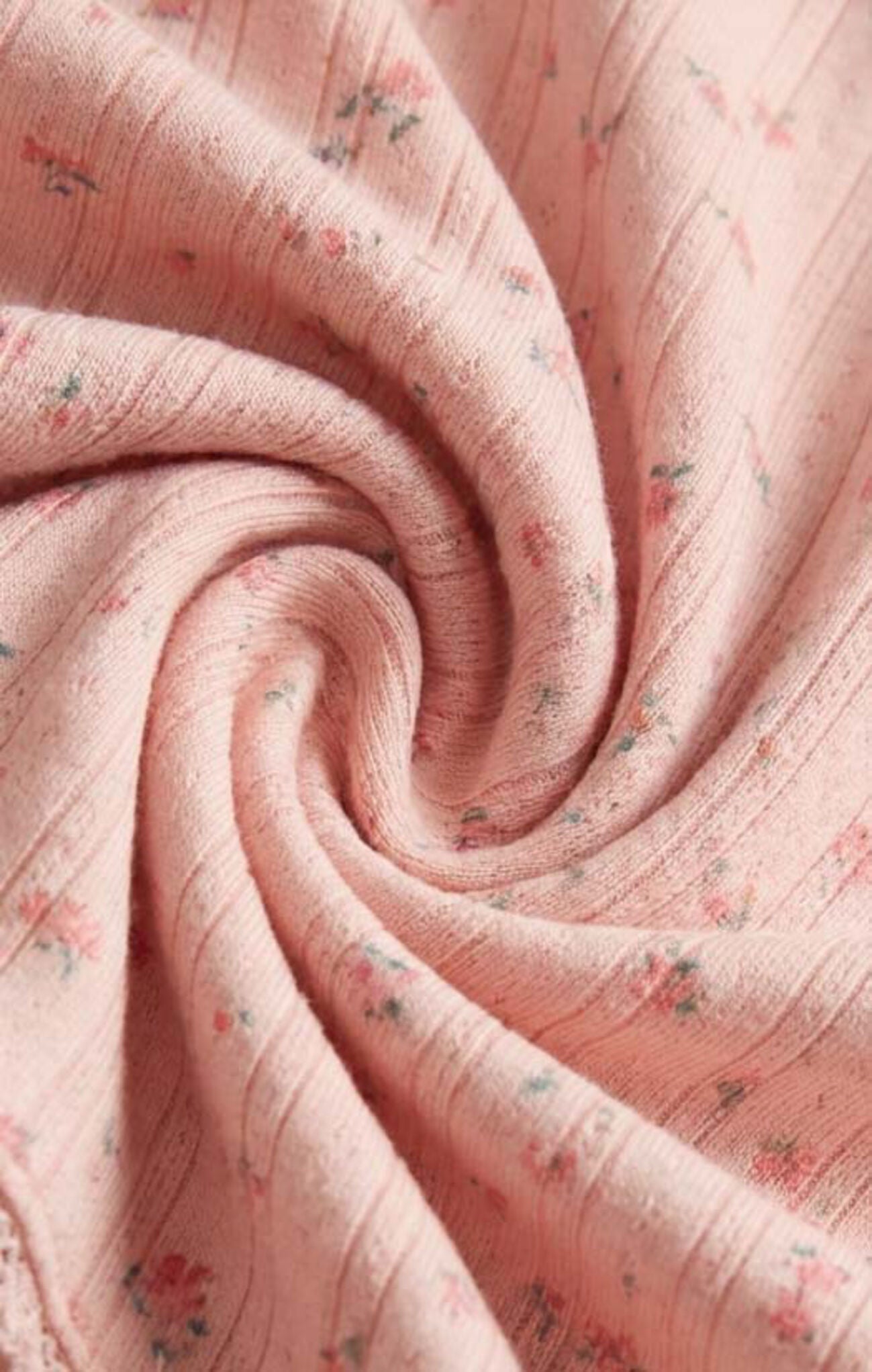 Elegant comfort meets effortless style in these high-rise silky pointelle floral pants featuring a soft stretch feel and relaxed, flattering fit.
