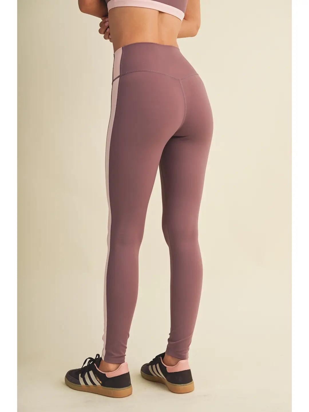 Kennedy Contrast Panel High Rise Leggings