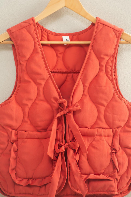 Lilia Quilted Vest