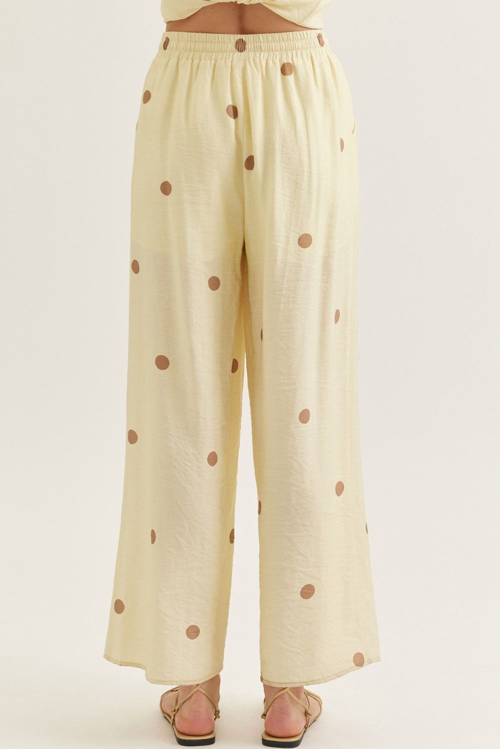 The Marissa Polka Dot Wide Leg Pants