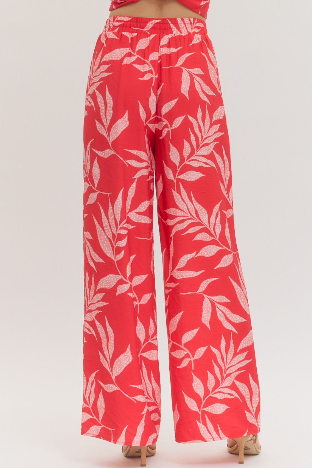 The Isla Botanical Wide-Leg Pants