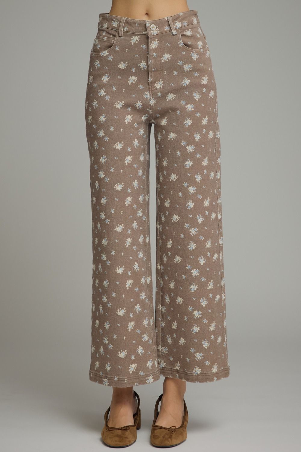 Elowen Floral Straight Leg Pants