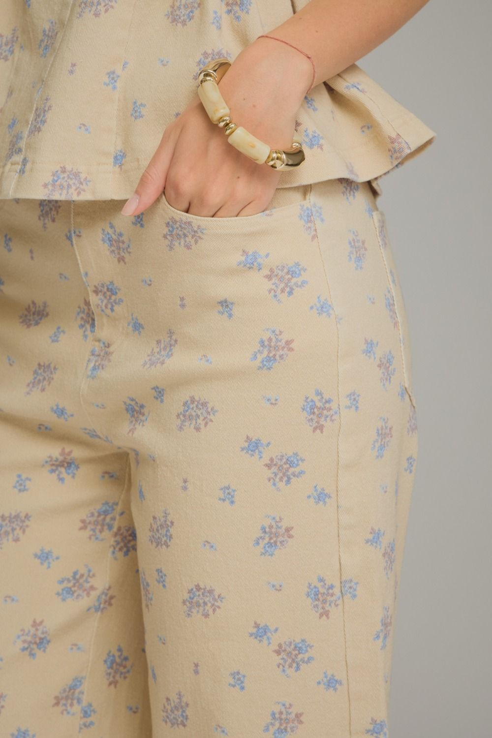 Elowen Floral Straight Leg Pants