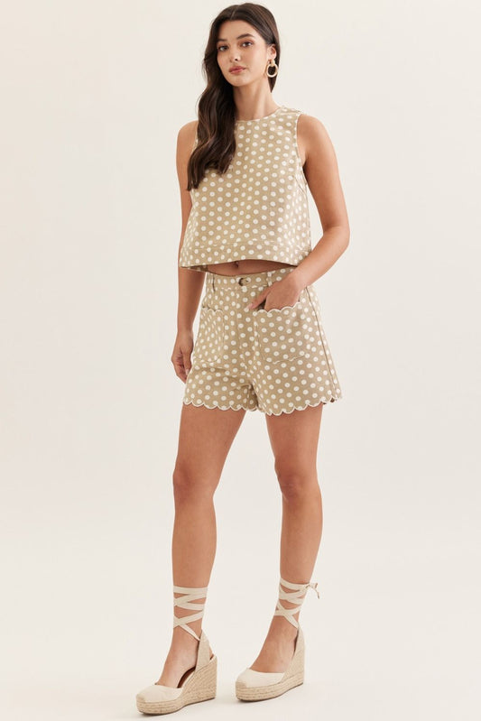 The Felicity Polka Dot Shorts