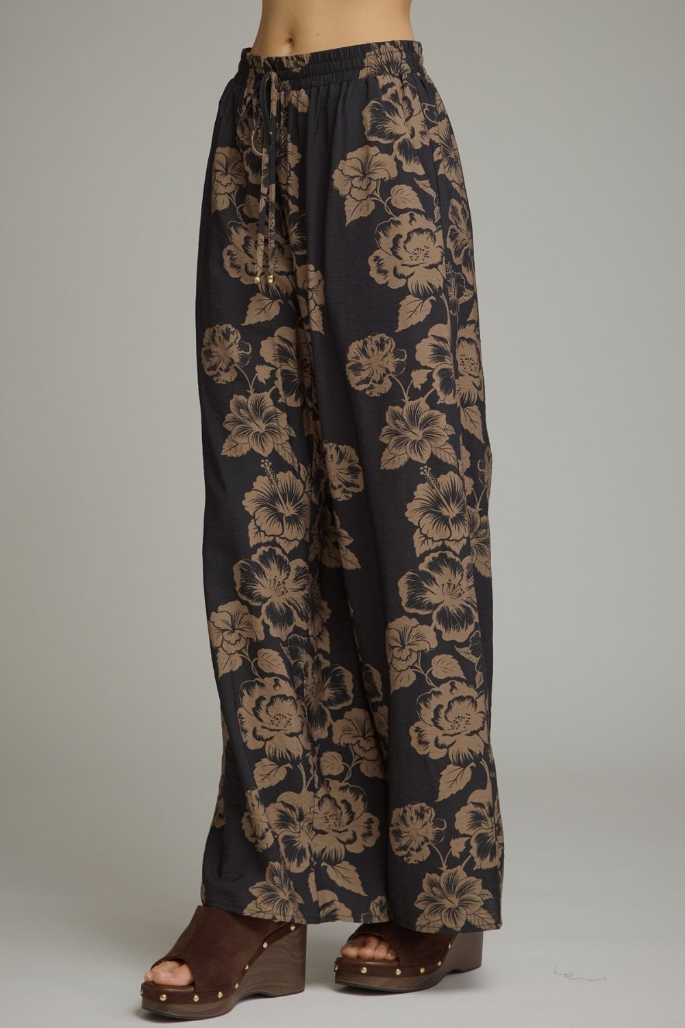 Lauren Floral Wide Leg Pants