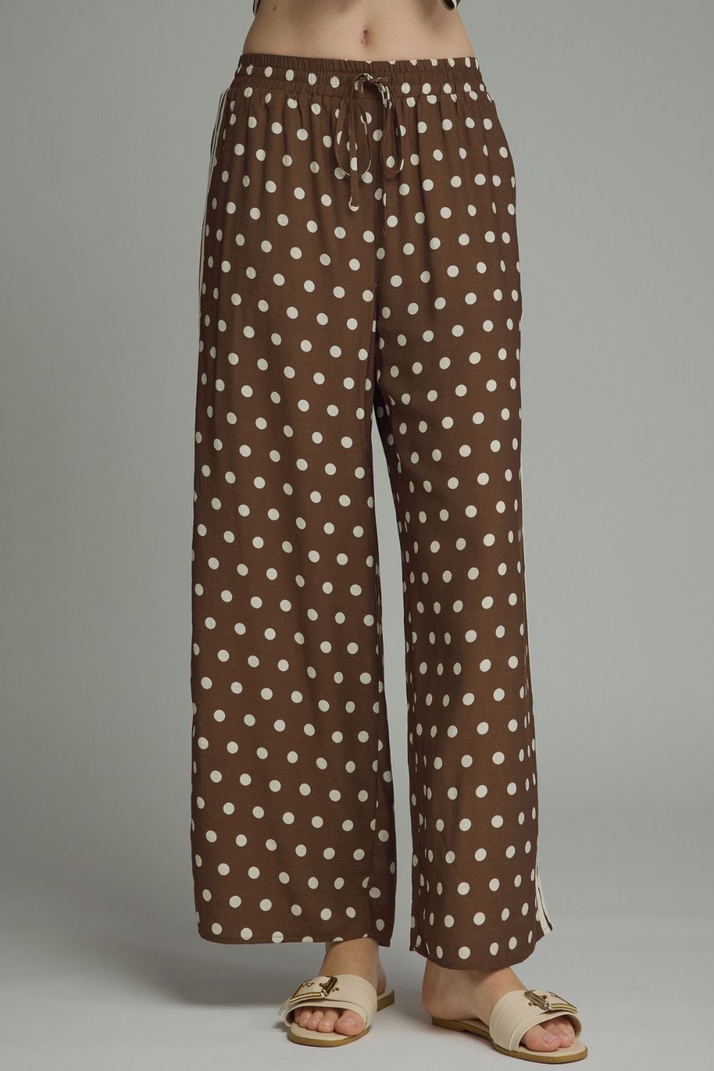 Lucinda Polka Dot Wide Leg Pants