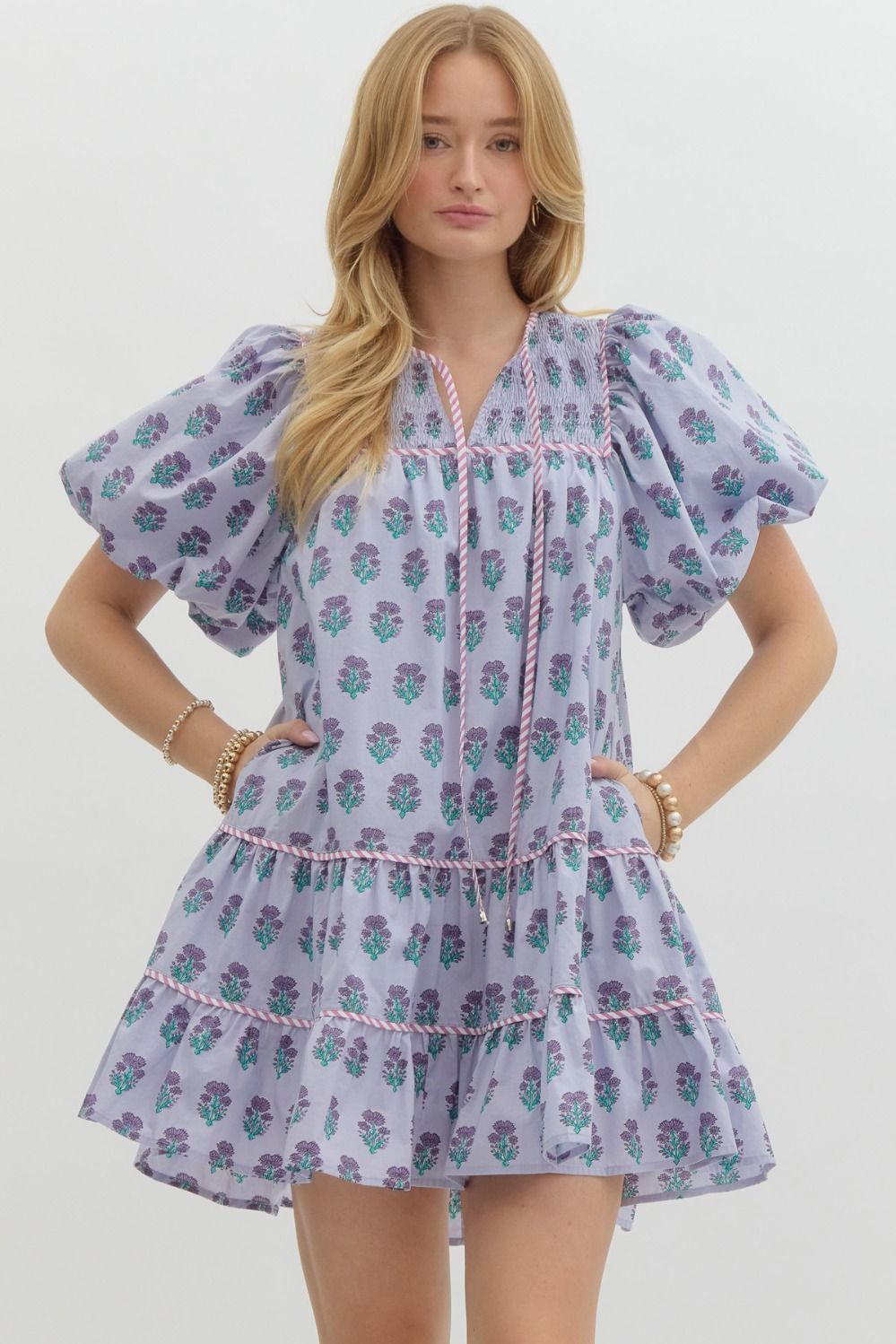 The Violet Bloom Dress