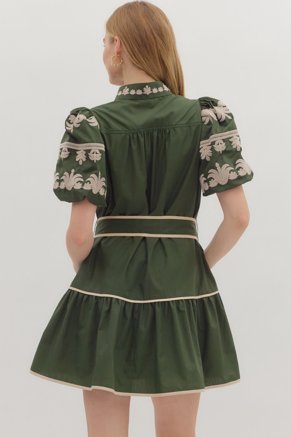 Hattie Embroidered Dress