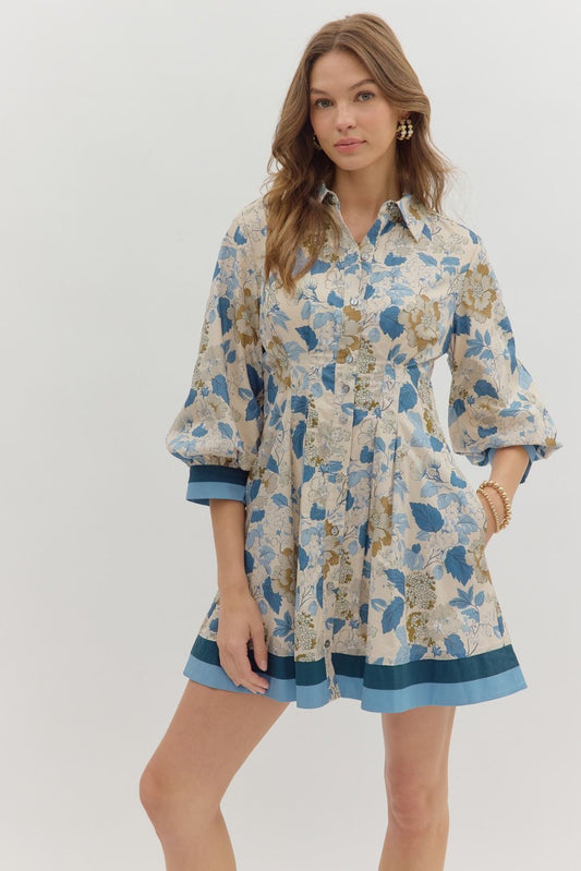 Eloise Floral Mini Dress